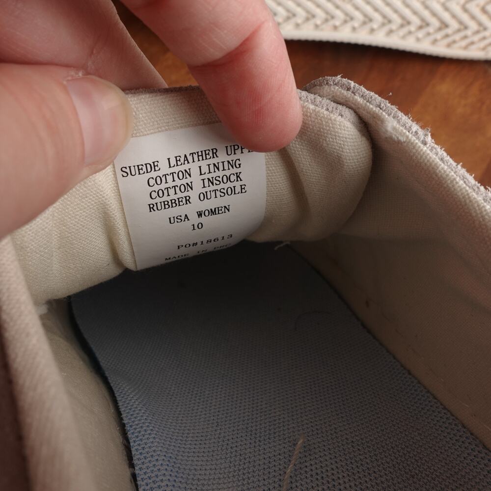 Quince Beige Suede Sneakers - Picture 14 of 15